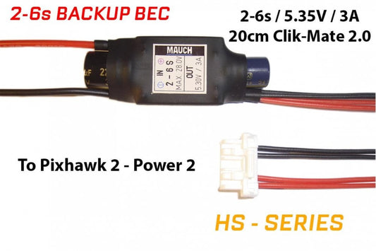 083: 2-6S Backup BEC for Pixhawk 2